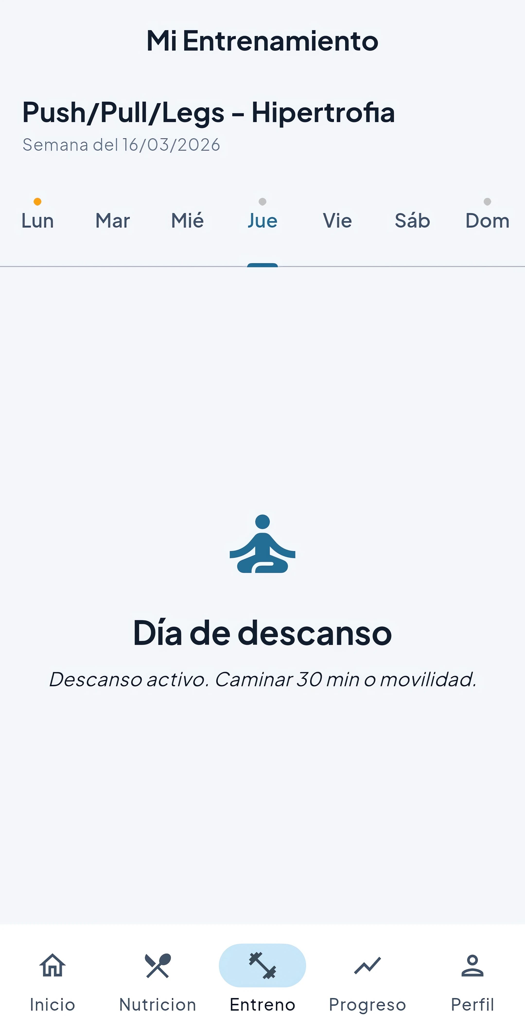 Día de descanso activo